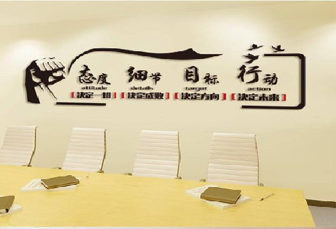 铜陵企业文化墙主要展示什么？