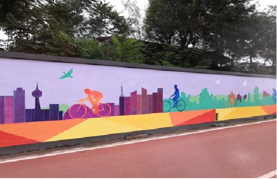 铜陵墙体彩绘-围墙