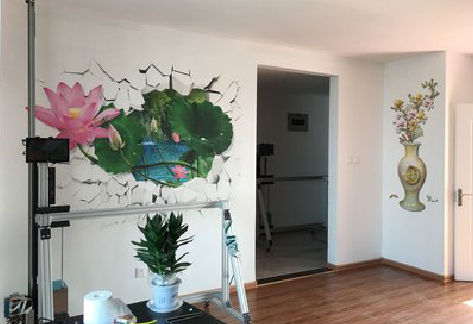 铜陵墙体彩绘相比墙纸的优势。