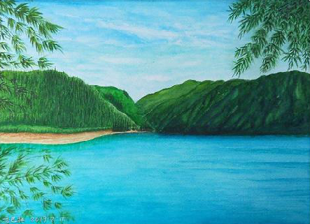 铜陵在墙绘中，如何绘画绿水青山？