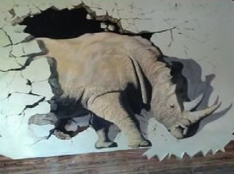 铜陵在墙绘中，如何绘制3D效果？